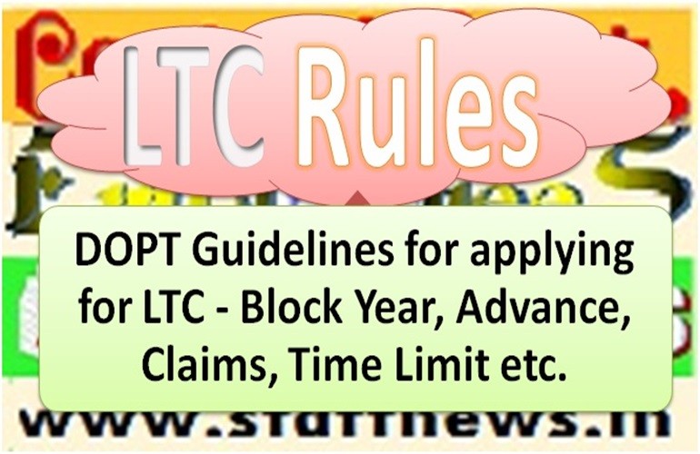 LTC Packages for all Central & Delhi Govt Employees