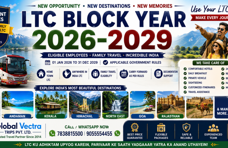 LTC Block Year 2026–2029 – Rules, Eligibility & Travel Guide